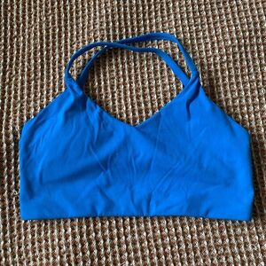 Blue Sports Bra